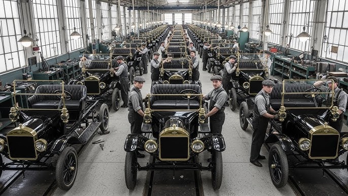 Model T assembly line
